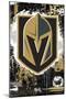 NHL Vegas Golden Knights - Maximalist Logo 23-Trends International-Mounted Poster