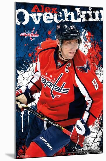NHL Washington Capitals - Alex Ovechkin 13-Trends International-Mounted Poster