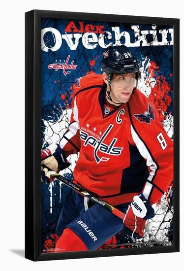 NHL Washington Capitals - Alex Ovechkin 13-Trends International-Framed Poster