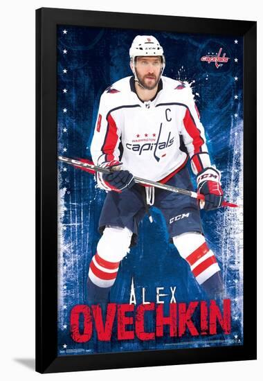 NHL Washington Capitals - Alex Ovechkin 17-Trends International-Framed Poster