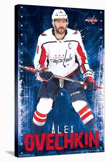 NHL Washington Capitals - Alex Ovechkin 17-Trends International-Stretched Canvas