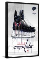 NHL Washington Capitals - Drip Skate 21-Trends International-Framed Poster