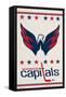 NHL Washington Capitals - Logo 14-Trends International-Framed Stretched Canvas