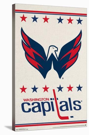 NHL Washington Capitals - Logo 14-Trends International-Stretched Canvas