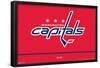 NHL Washington Capitals - Logo 21-Trends International-Framed Poster