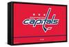 NHL Washington Capitals - Logo 21-Trends International-Framed Stretched Canvas