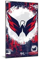 NHL Washington Capitals - Maximalist Logo 23-Trends International-Mounted Poster