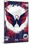 NHL Washington Capitals - Maximalist Logo 23-Trends International-Mounted Poster