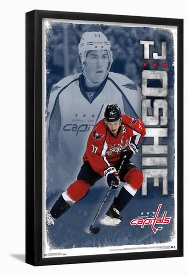 NHL Washington Capitals - T. J. Oshie 15-Trends International-Framed Poster