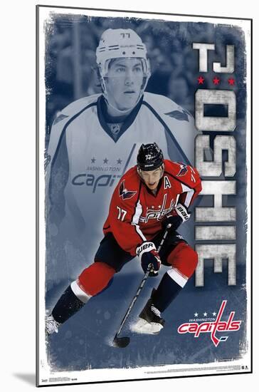 NHL Washington Capitals - T. J. Oshie 15-Trends International-Mounted Poster