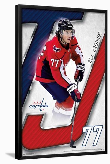 NHL Washington Capitals - T. J. Oshie 18-Trends International-Framed Poster