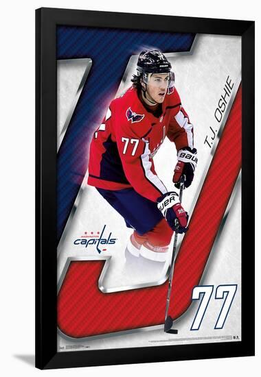 NHL Washington Capitals - T. J. Oshie 18-Trends International-Framed Poster