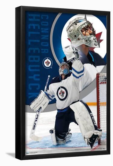 NHL Winnipeg Jets - Connor Hellebuyck 20-Trends International-Framed Poster