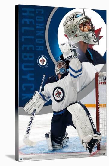 NHL Winnipeg Jets - Connor Hellebuyck 20-Trends International-Stretched Canvas