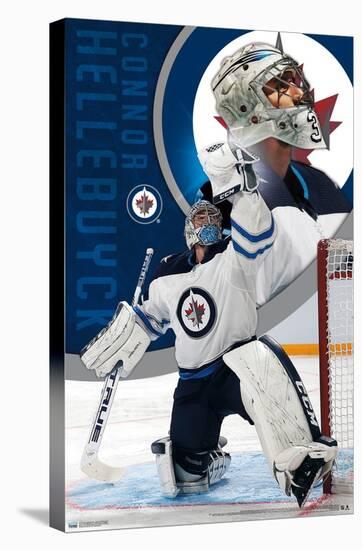 NHL Winnipeg Jets - Connor Hellebuyck 20-Trends International-Stretched Canvas