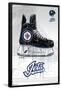 NHL Winnipeg Jets - Drip Skate 21-Trends International-Framed Poster