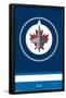 NHL Winnipeg Jets - Logo 21-Trends International-Framed Poster