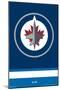 NHL Winnipeg Jets - Logo 21-Trends International-Mounted Poster