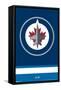 NHL Winnipeg Jets - Logo 21-Trends International-Framed Stretched Canvas
