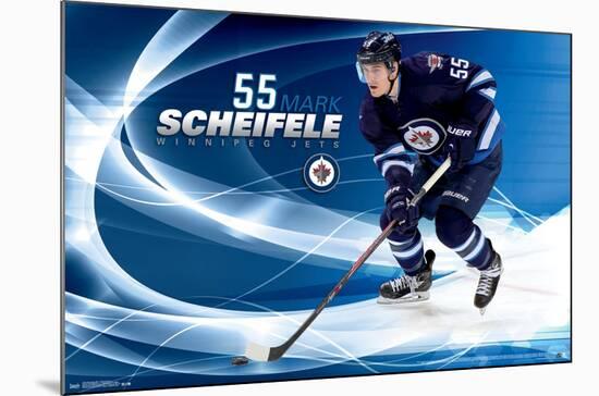 NHL Winnipeg Jets - Mark Scheifele 14-Trends International-Mounted Poster