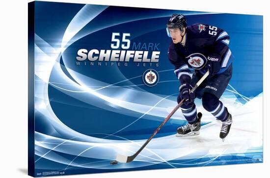 NHL Winnipeg Jets - Mark Scheifele 14-Trends International-Stretched Canvas