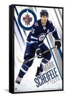 NHL Winnipeg Jets - Mark Scheifele 18-Trends International-Framed Stretched Canvas