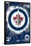 NHL Winnipeg Jets - Maximalist Logo 23-Trends International-Framed Poster