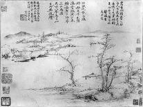 Landscape-Ni Zan Or Ni Tsan-Mounted Giclee Print