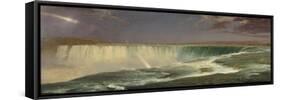 Niagara, 1857-Frederic Edwin Church-Framed Stretched Canvas