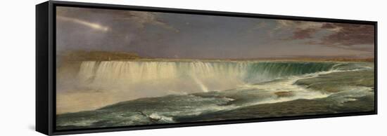 Niagara, 1857-Frederic Edwin Church-Framed Stretched Canvas