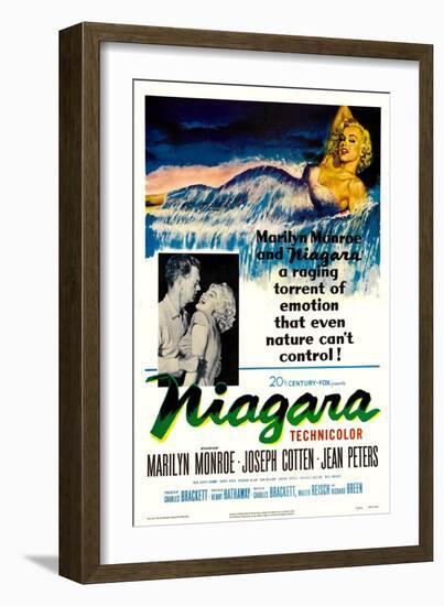 Niagara, 1953, Directed by Henry Hathaway-null-Framed Giclee Print