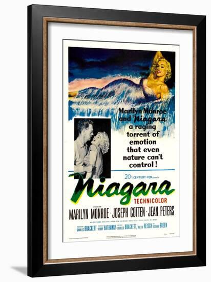 Niagara, 1953, Directed by Henry Hathaway-null-Framed Giclee Print