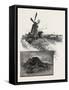 Niagara District, Old Fort Erie, and Windmill, Canada, Nineteenth Century-null-Framed Stretched Canvas