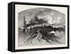 Niagara District, Port Robinson, Enlarged Canal, Canada, Nineteenth Century-null-Framed Stretched Canvas