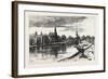 Niagara District, Thorold, on Old Welland Canal, Canada, Nineteenth Century-null-Framed Giclee Print