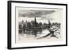 Niagara District, Thorold, on Old Welland Canal, Canada, Nineteenth Century-null-Framed Giclee Print