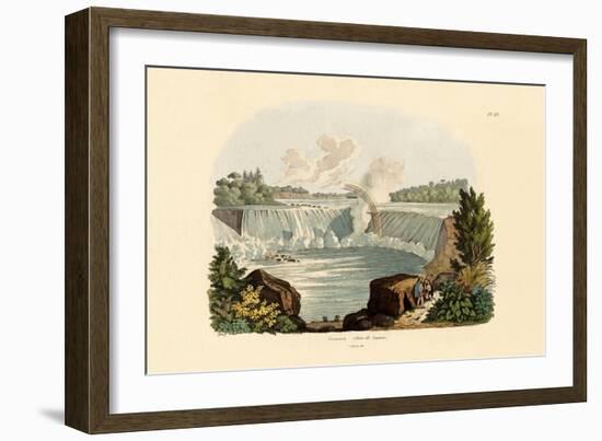 Niagara Falls, 1833-39-null-Framed Giclee Print