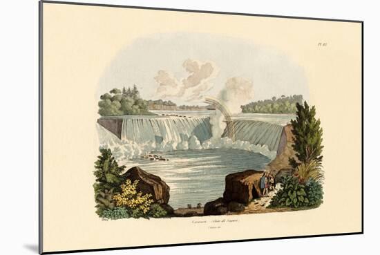 Niagara Falls, 1833-39-null-Mounted Giclee Print