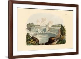 Niagara Falls, 1833-39-null-Framed Giclee Print