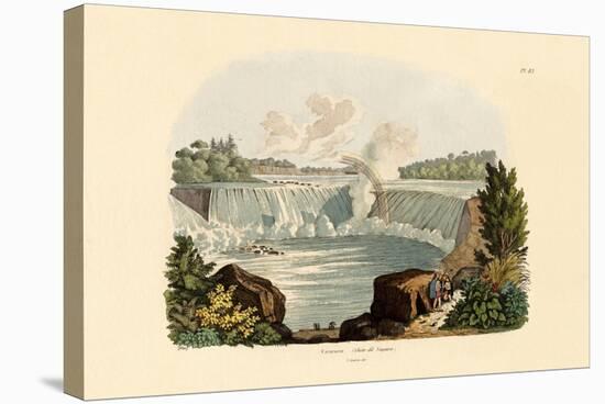 Niagara Falls, 1833-39-null-Stretched Canvas