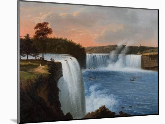 Niagara Falls, 1850-Edmund C. Coates-Mounted Giclee Print