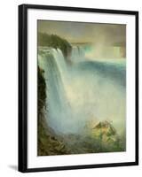 Niagara Falls, 1867-Frederick Church-Framed Art Print