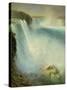 Niagara Falls, 1867-Frederick Church-Stretched Canvas