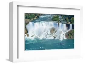 Niagara Falls Aerial Panorama-null-Framed Art Print