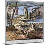 Niagara Falls: Beavers, 1715-null-Mounted Giclee Print