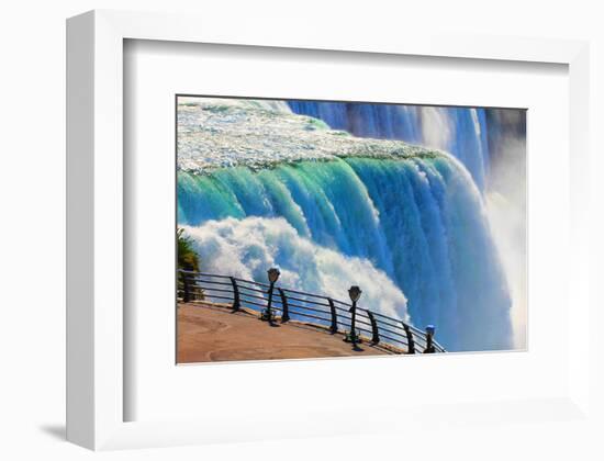 Niagara Falls Binoculars-null-Framed Art Print