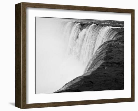 Niagara Falls BW-John Gusky-Framed Photographic Print