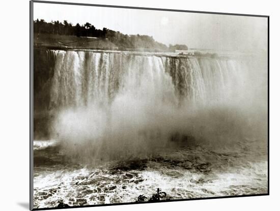 Niagara Falls Canada, April 1970-null-Mounted Premium Photographic Print