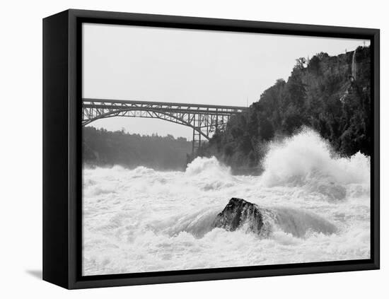 Niagara Falls from International Bridge-null-Framed Stretched Canvas