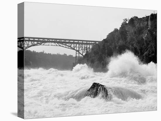 Niagara Falls from International Bridge-null-Stretched Canvas